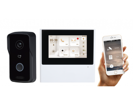 POLICEtech VDO2001D-S2 + VDI2004L-WP VIDEO DOMOFON